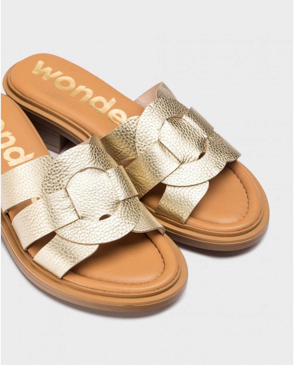 wonders Sandalias ALINA Oro Solo queda un día