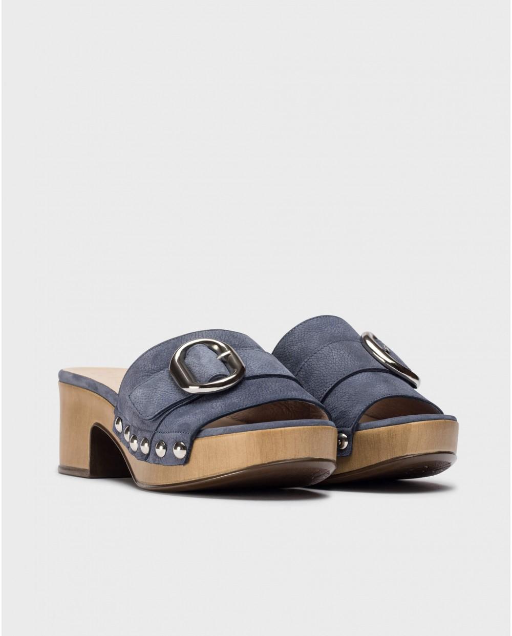 wonders Sandalias BIANCA Azules En oferta
