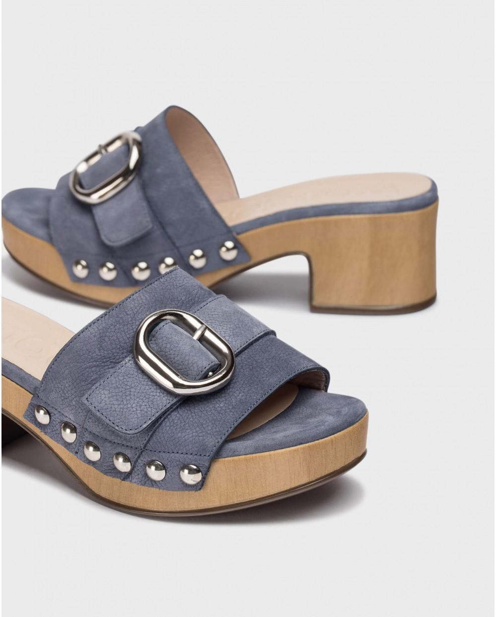 wonders Sandalias BIANCA Azules En oferta
