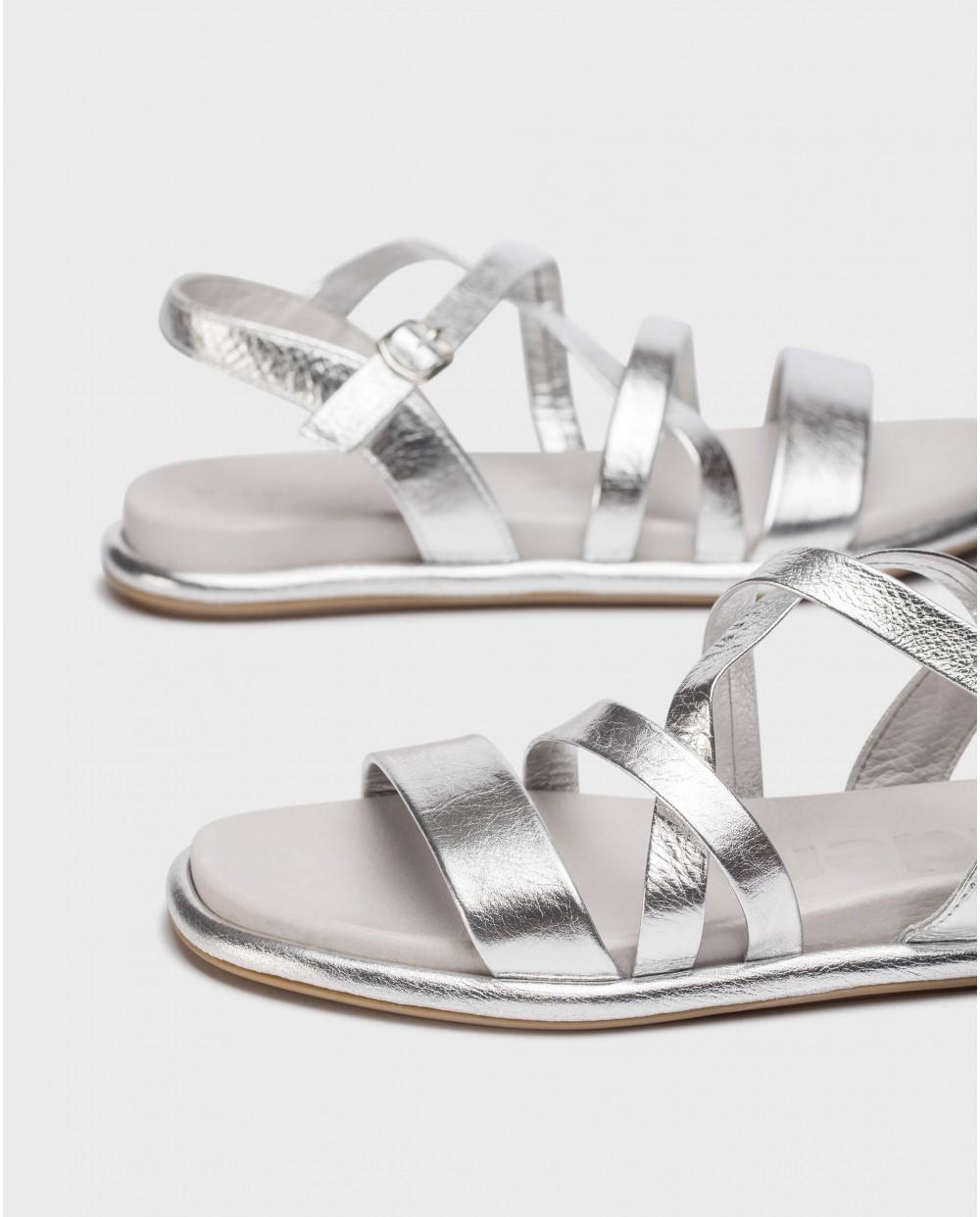 wonders Sandalias IZORA Plata Oferta exclusiva