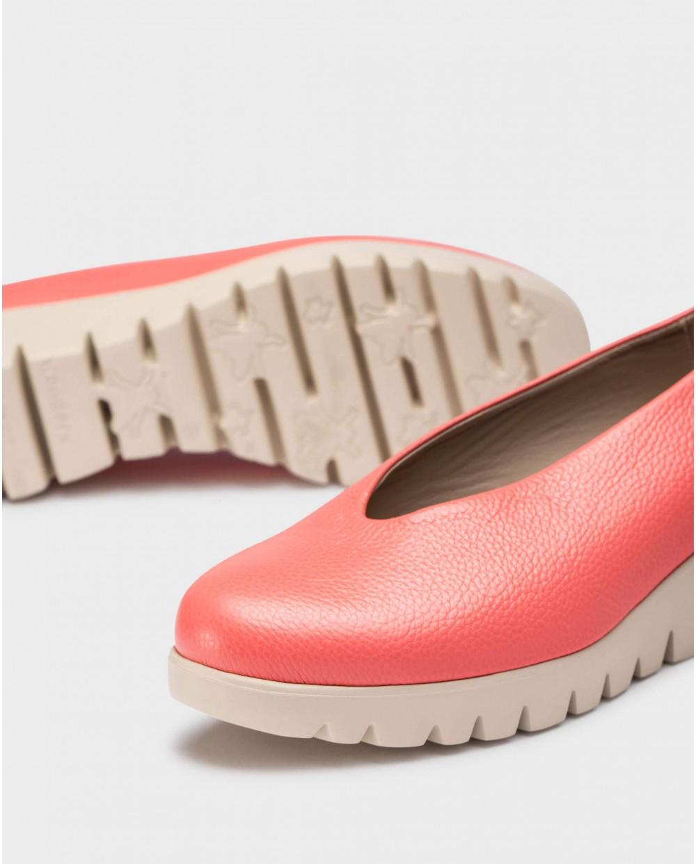wonders Zapatos FLY Coral Ofertas especiales
