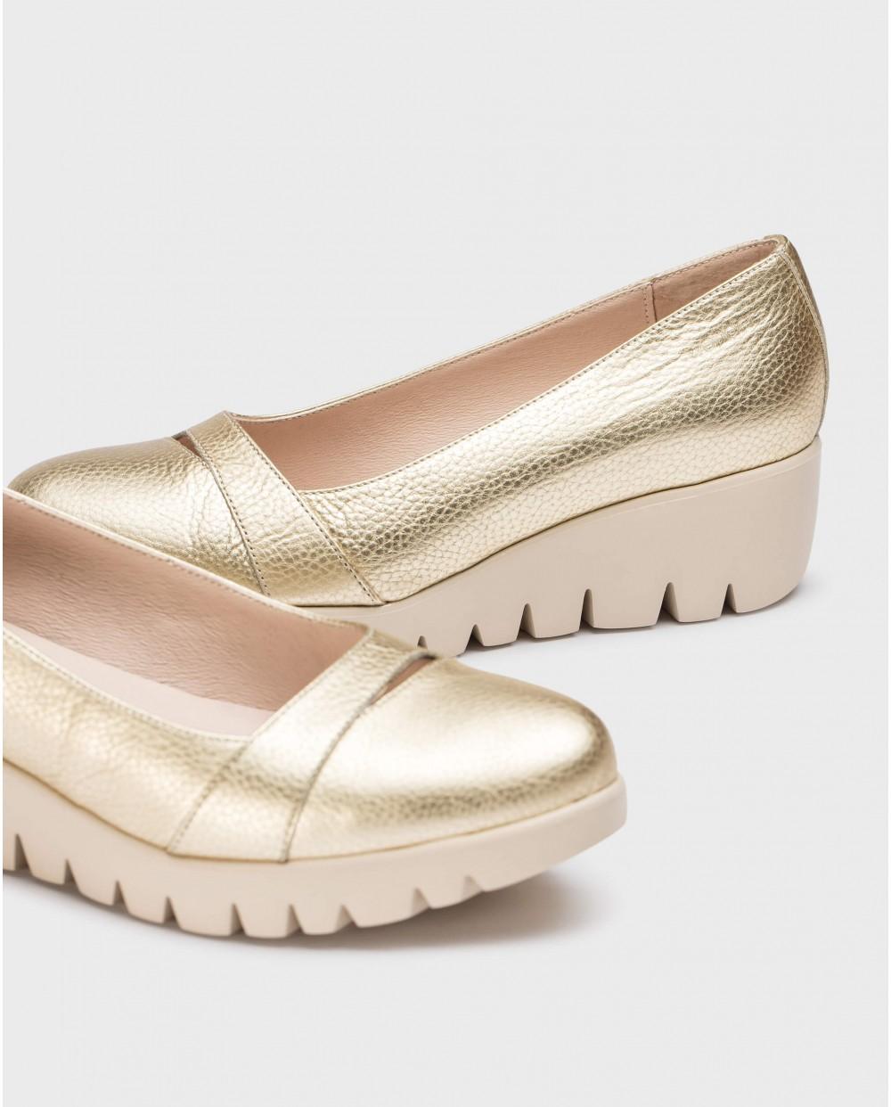 wonders Zapatos ALIRA Oro 2025
