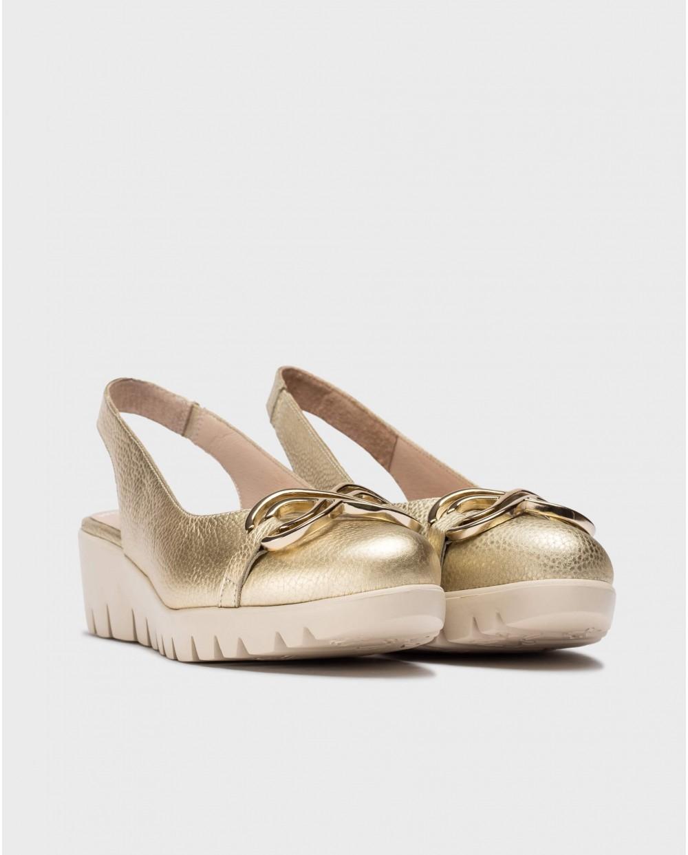 wonders Zapatos destalonados GALE Oro En línea