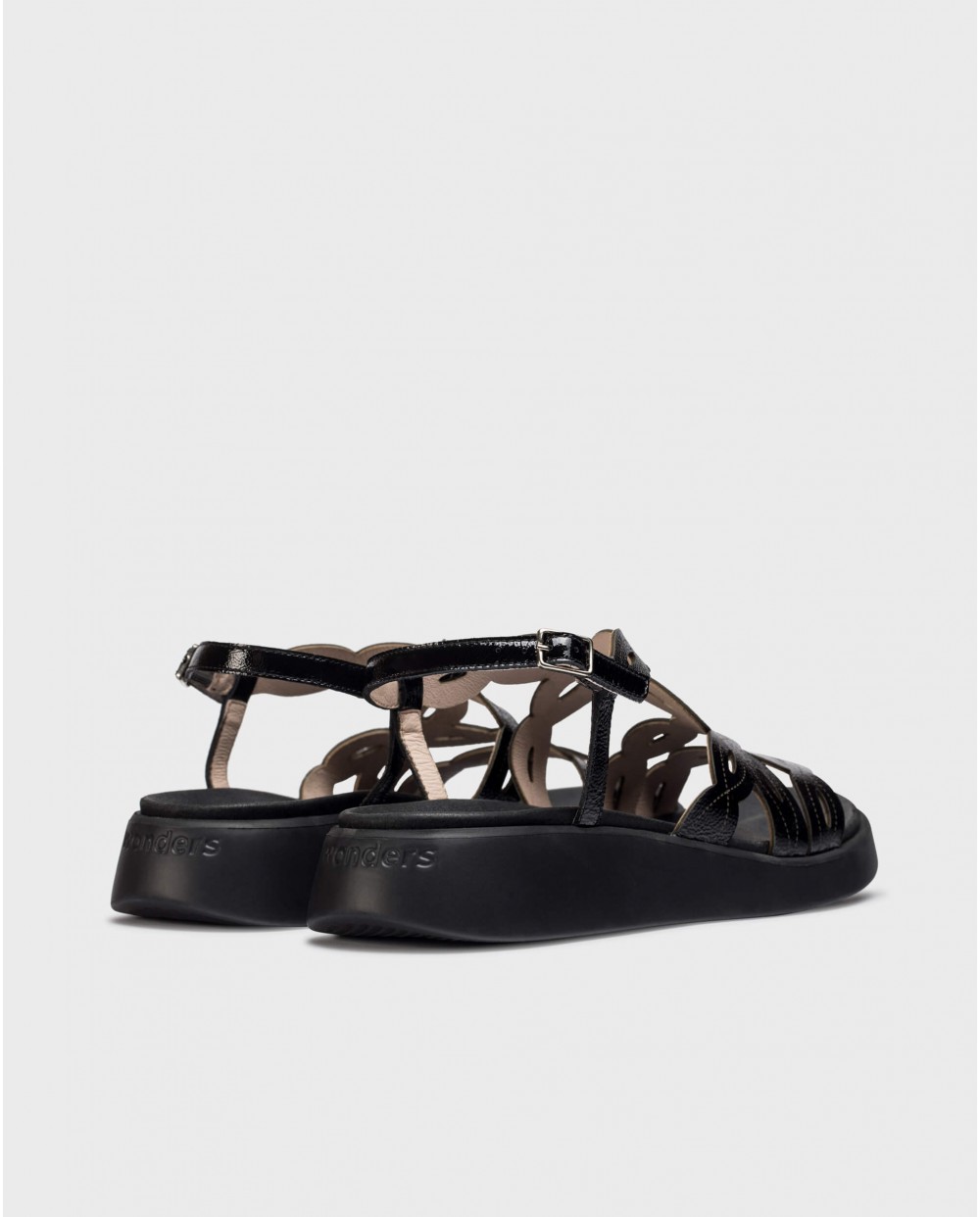 wonders Sandalias DARYA Negras Outlet online