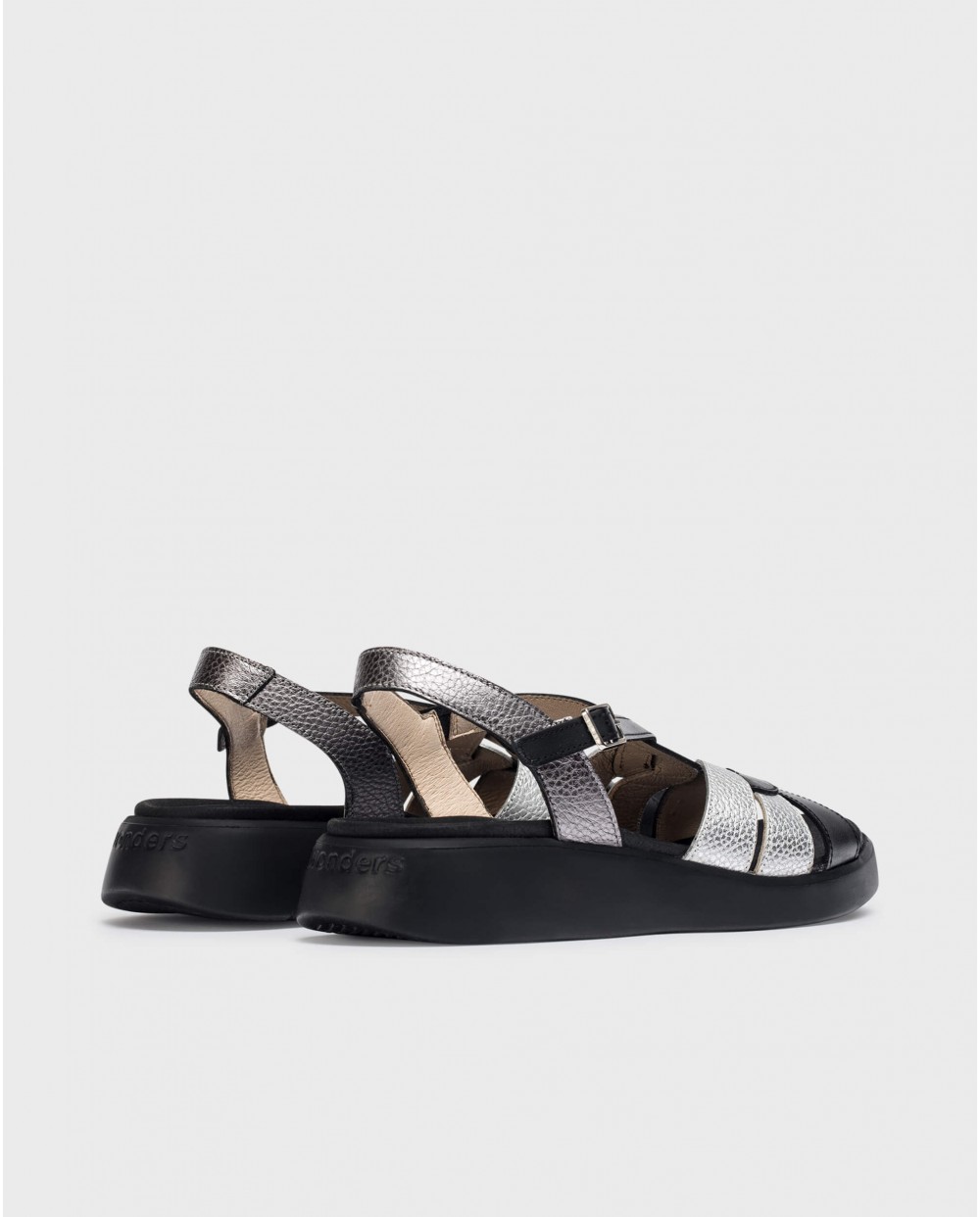 wonders Sandalias PATERNA Negras Ofertas