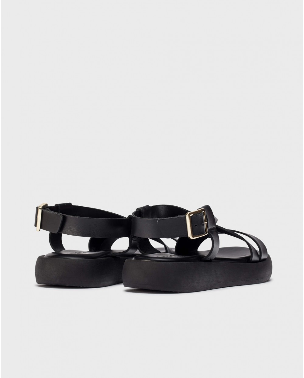 wonders Sandalias AUSTRA Negras Venta caliente