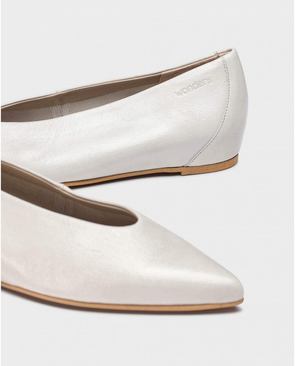 wonders Bailarinas TRIANA Blancas Gran oferta