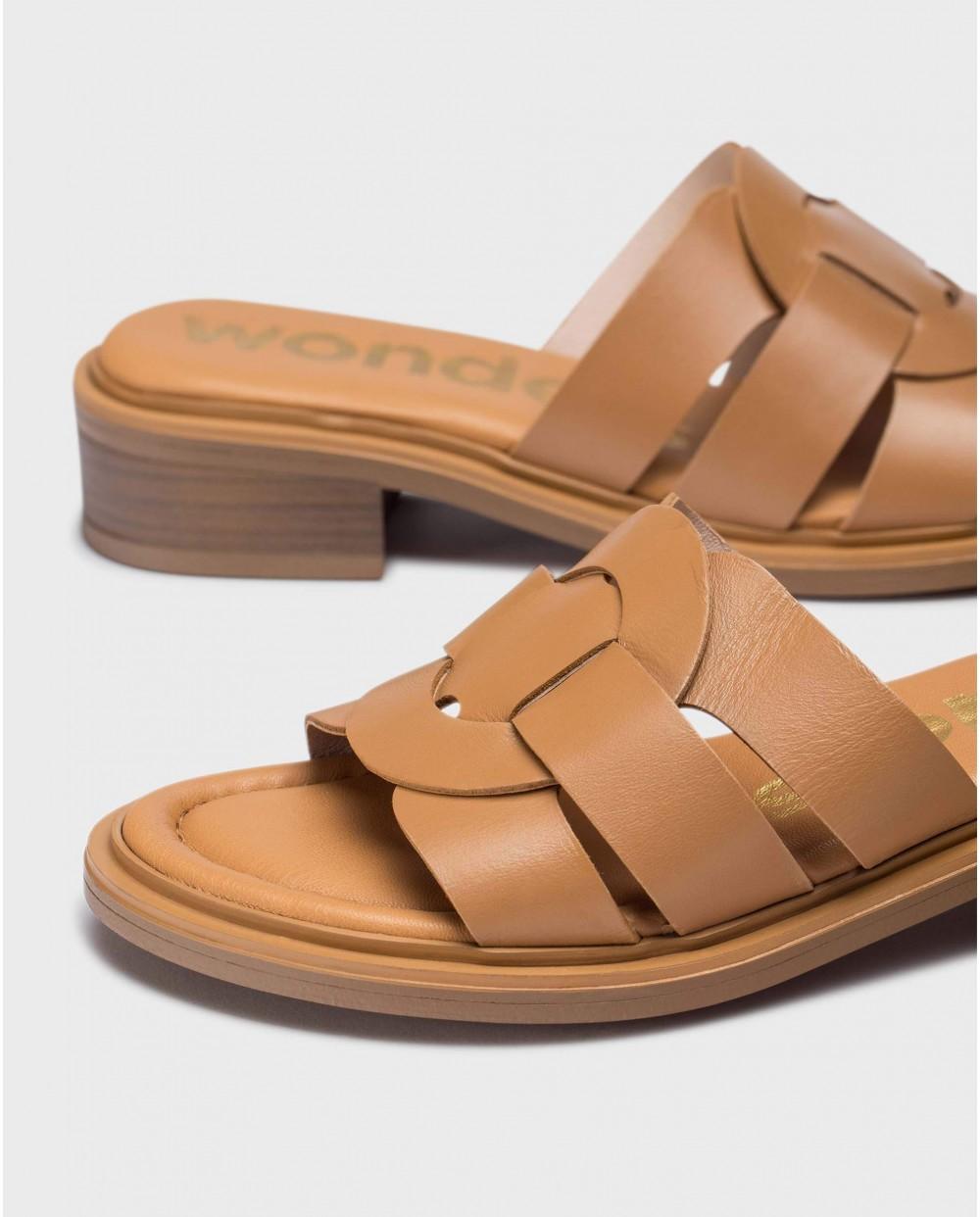 wonders Sandalias ALINA Marrones Rebajas top