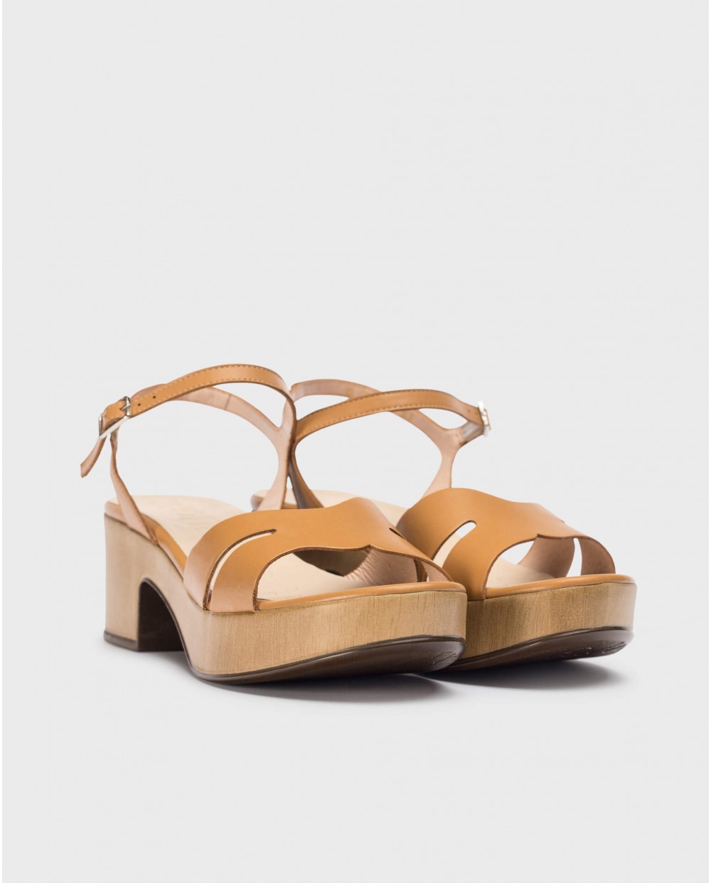 wonders Sandalias ELARA Marrones Oferta especial