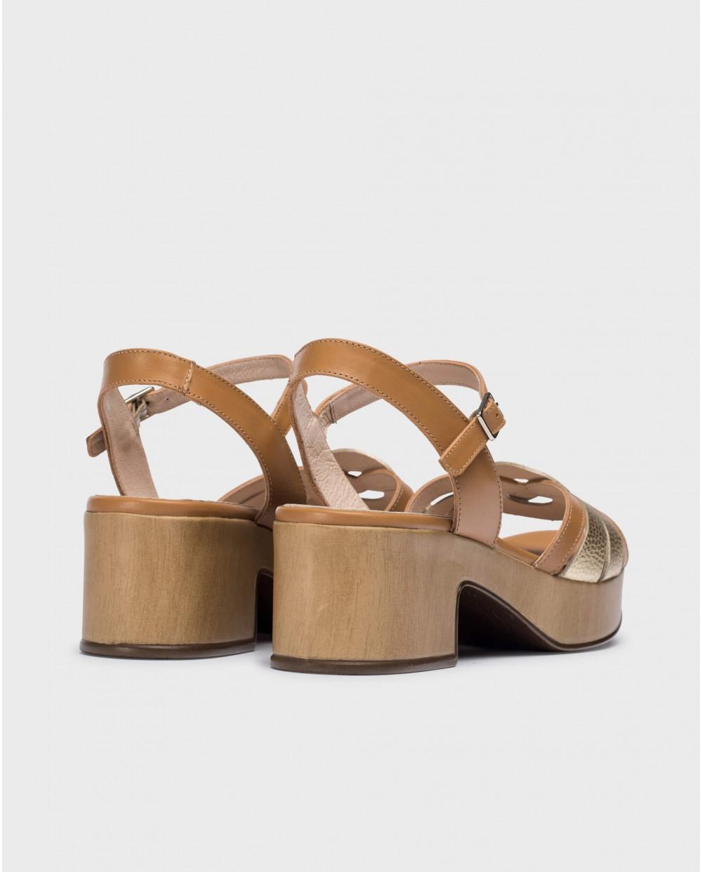 wonders Sandalias CHANDRA Marrones Envío gratis