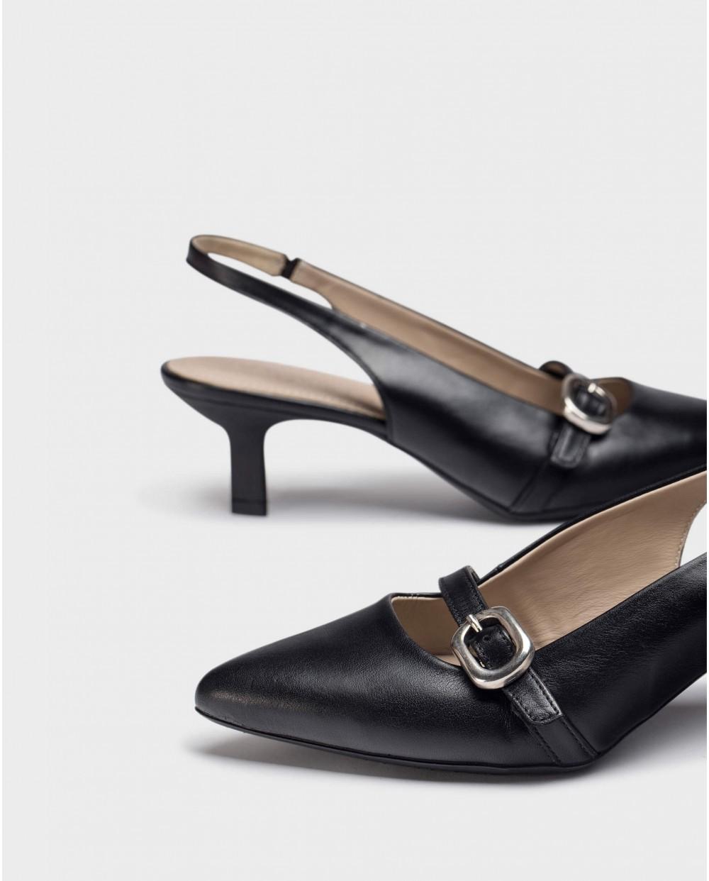 wonders Zapatos destalonados GAIA Negros Últimos 3 días