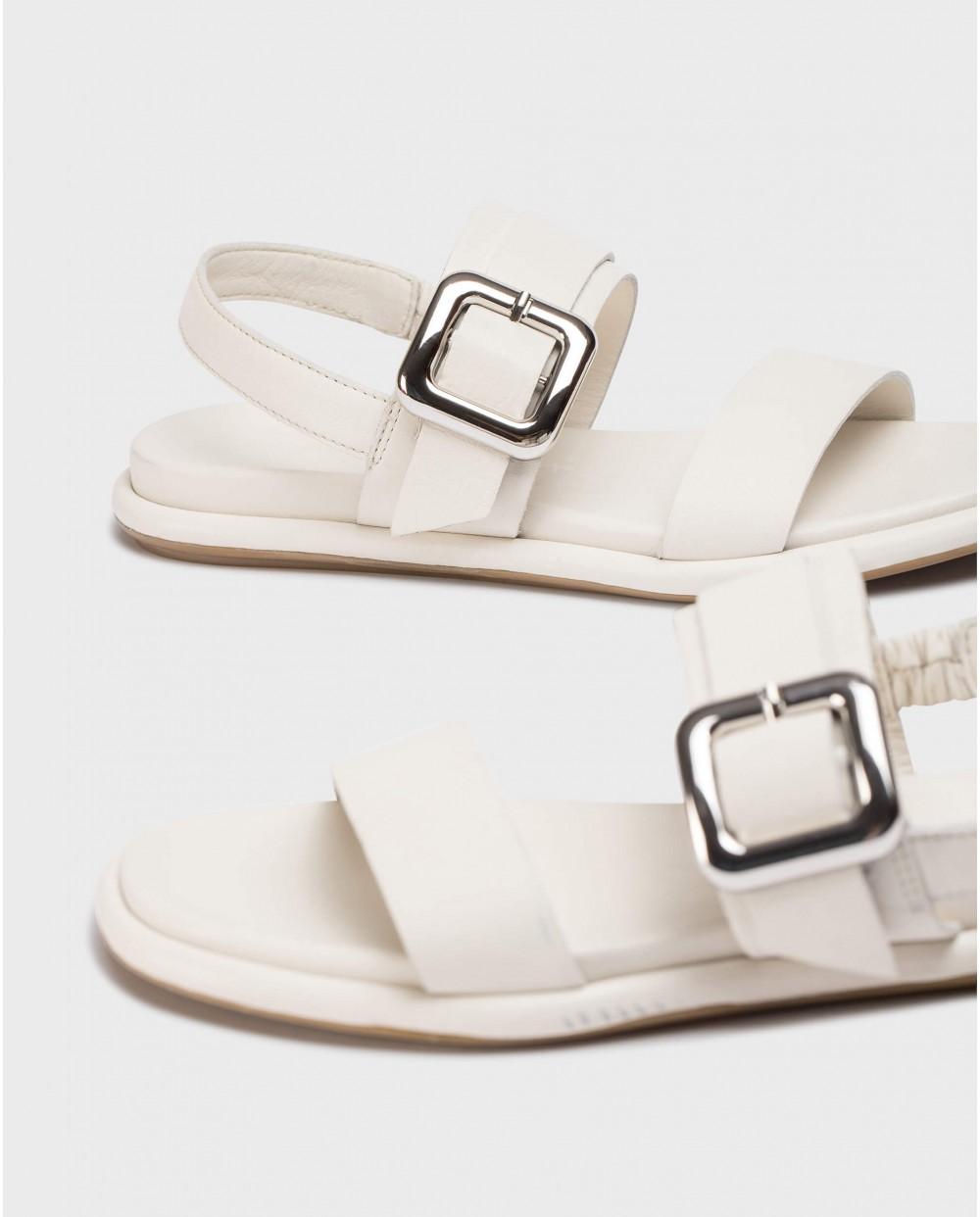 wonders Sandalias HERA Blancas Envío internacional gratuito