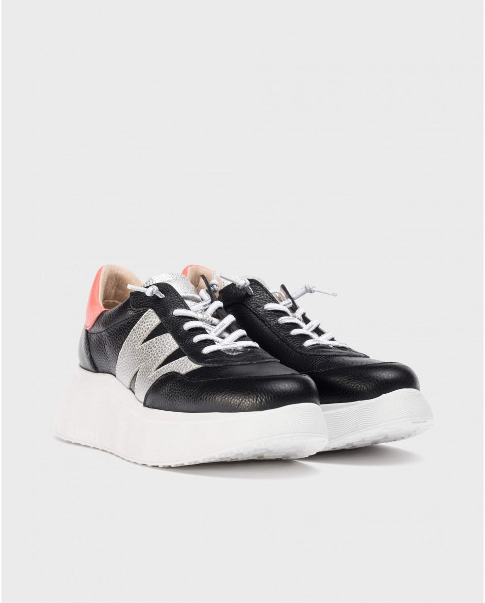 wonders Deportivas ROMA 25 Negras En oferta