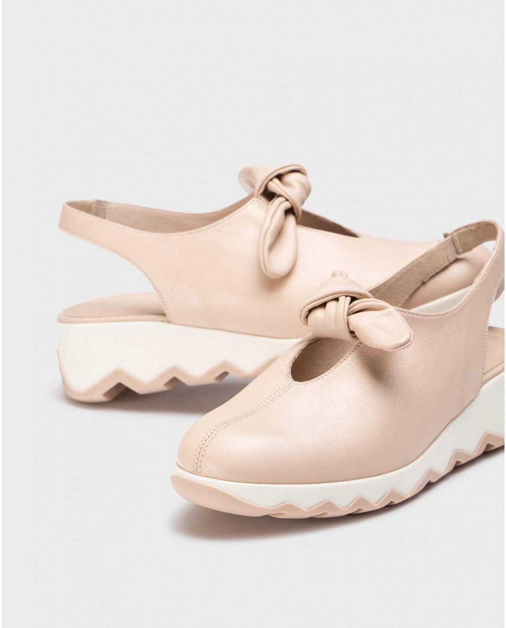 wonders Zapatos AIXA Rosas Oferta exclusiva
