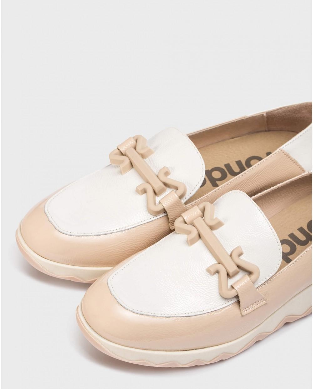 wonders Mocasines SIMA Rosas Última moda