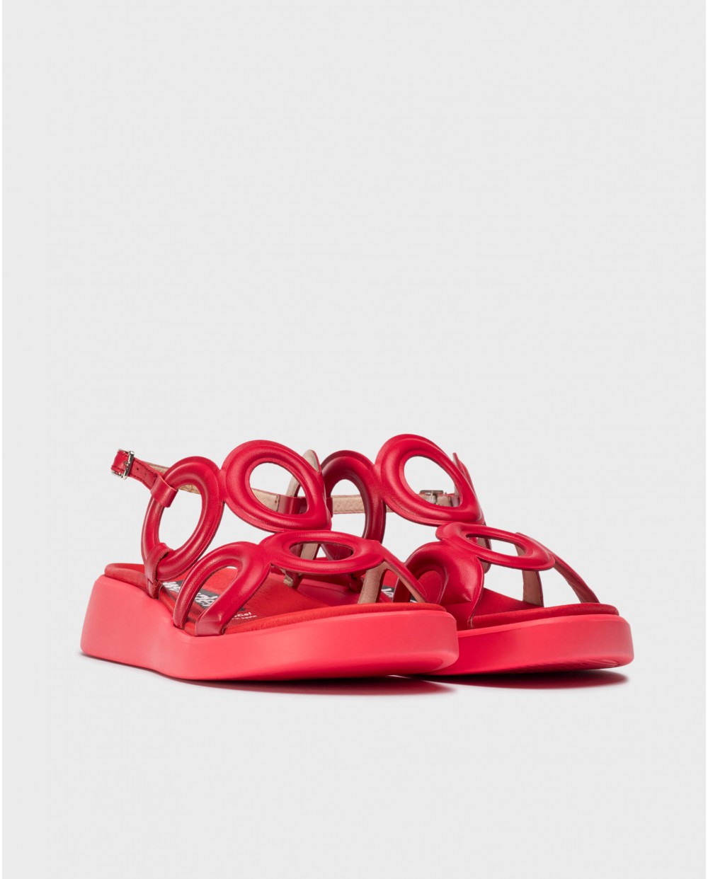 wonders Sandalias TOLEDO Rojos Outlet online