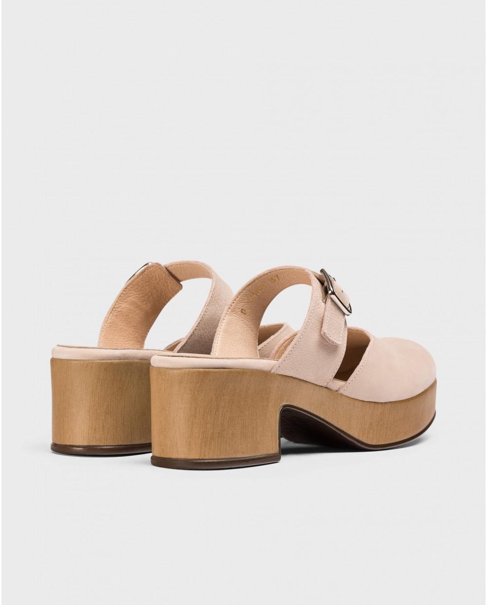 wonders Zuecos OFELIA Rosas Gran oferta