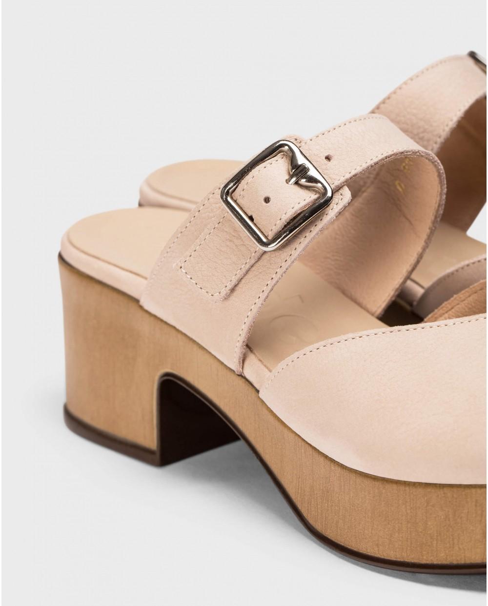 wonders Zuecos OFELIA Rosas Gran oferta