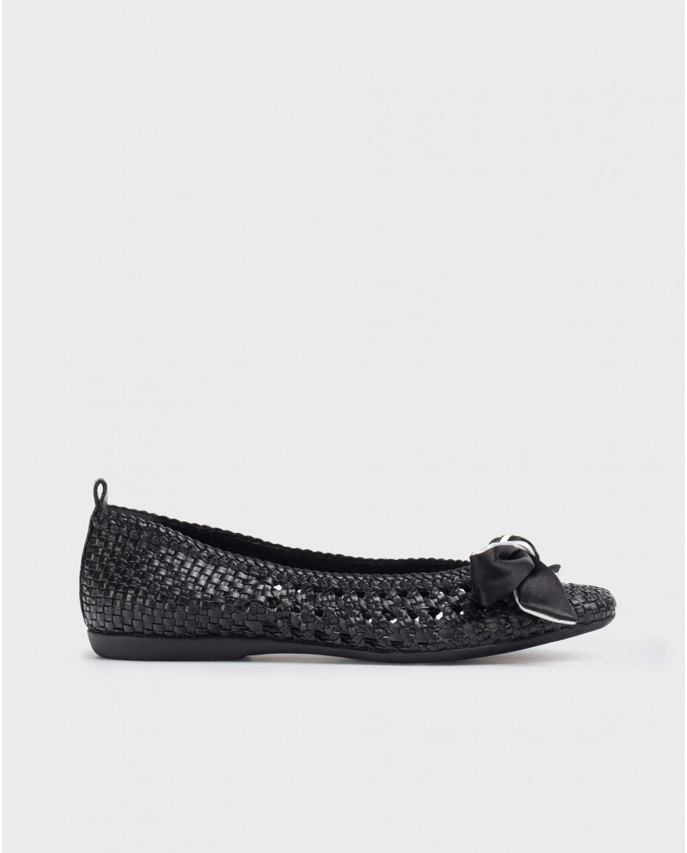 wonders Bailarina BOW Negro Descuento