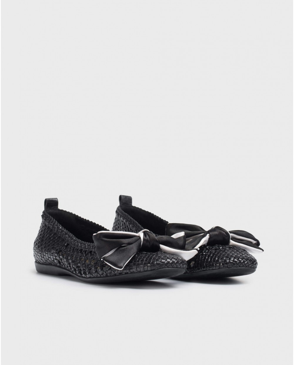 wonders Bailarina BOW Negro Descuento