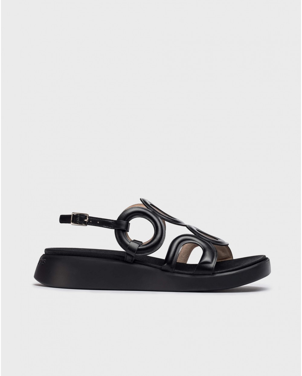wonders Sandalias TOLEDO Negras