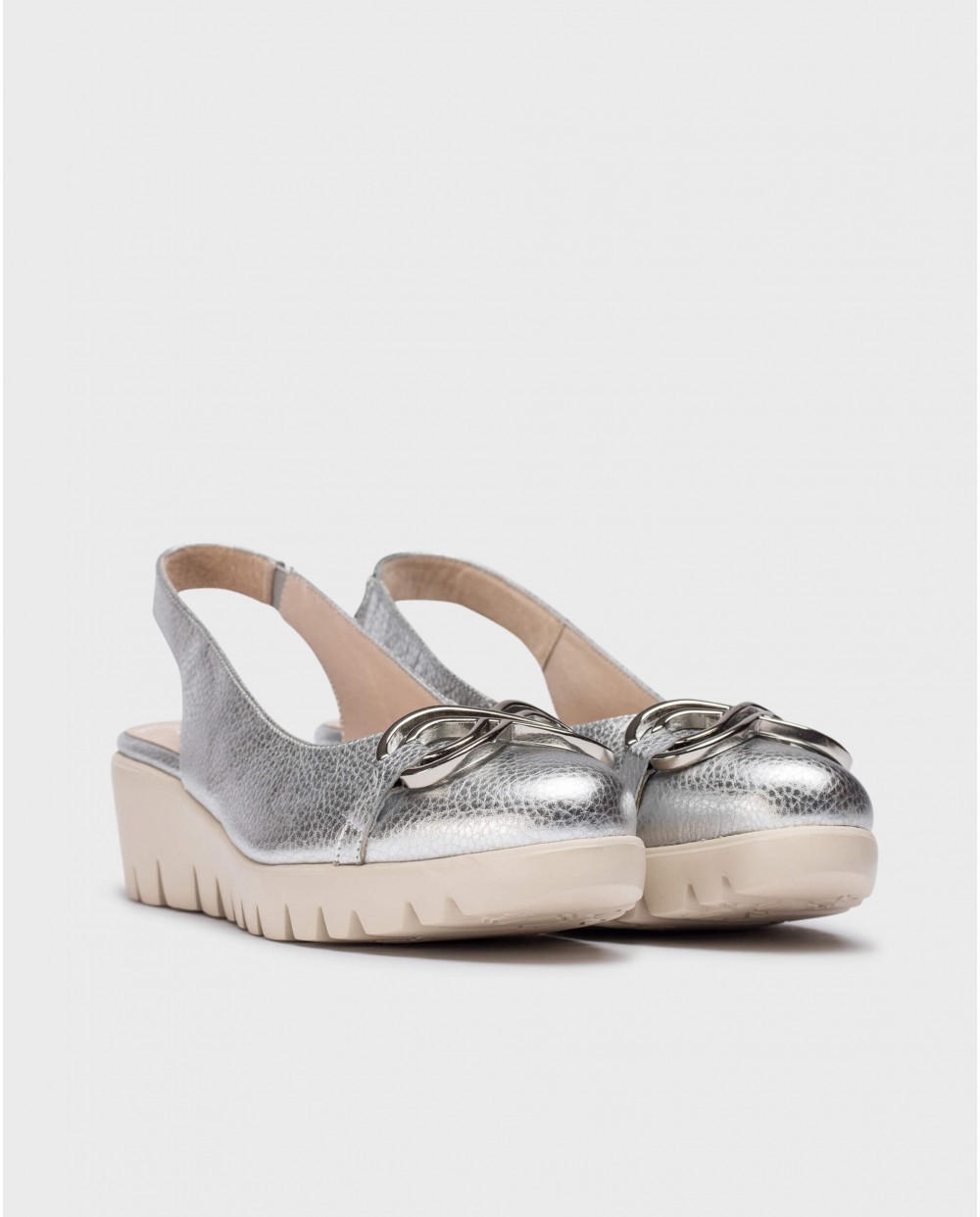 wonders Zapatos destalonados GALE Plata Envío gratis