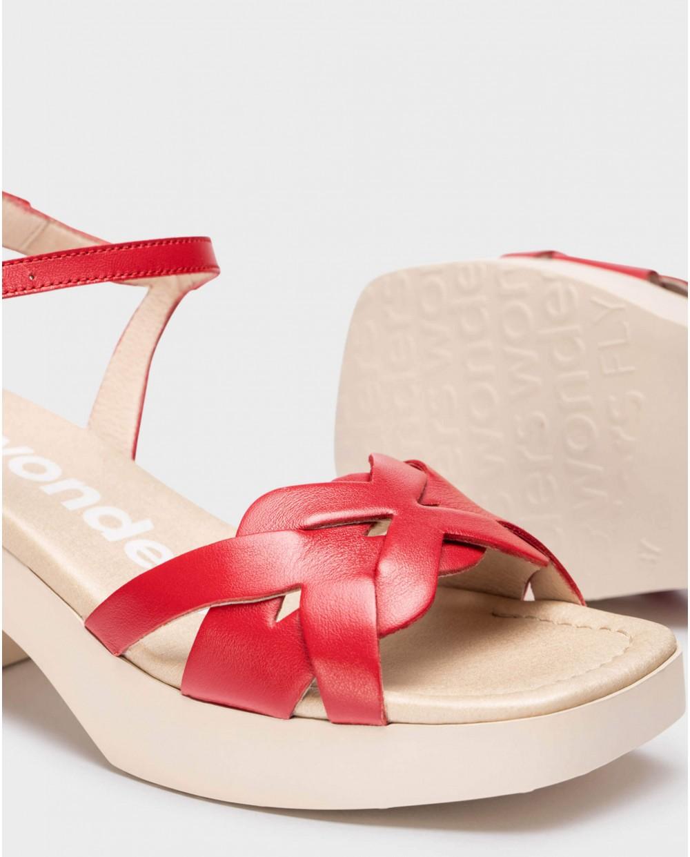 wonders Sandalias CATALINA Rojo COMPRAR AHORA