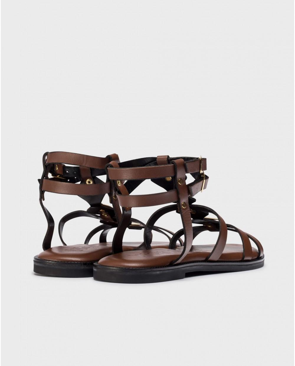 wonders Sandalias EOS Marrones Superdescuento