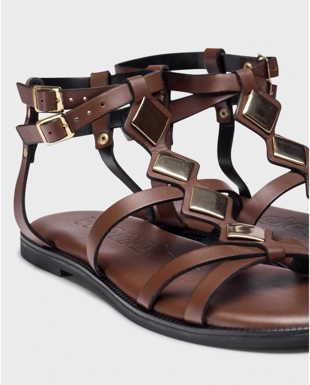 wonders Sandalias EOS Marrones Superdescuento