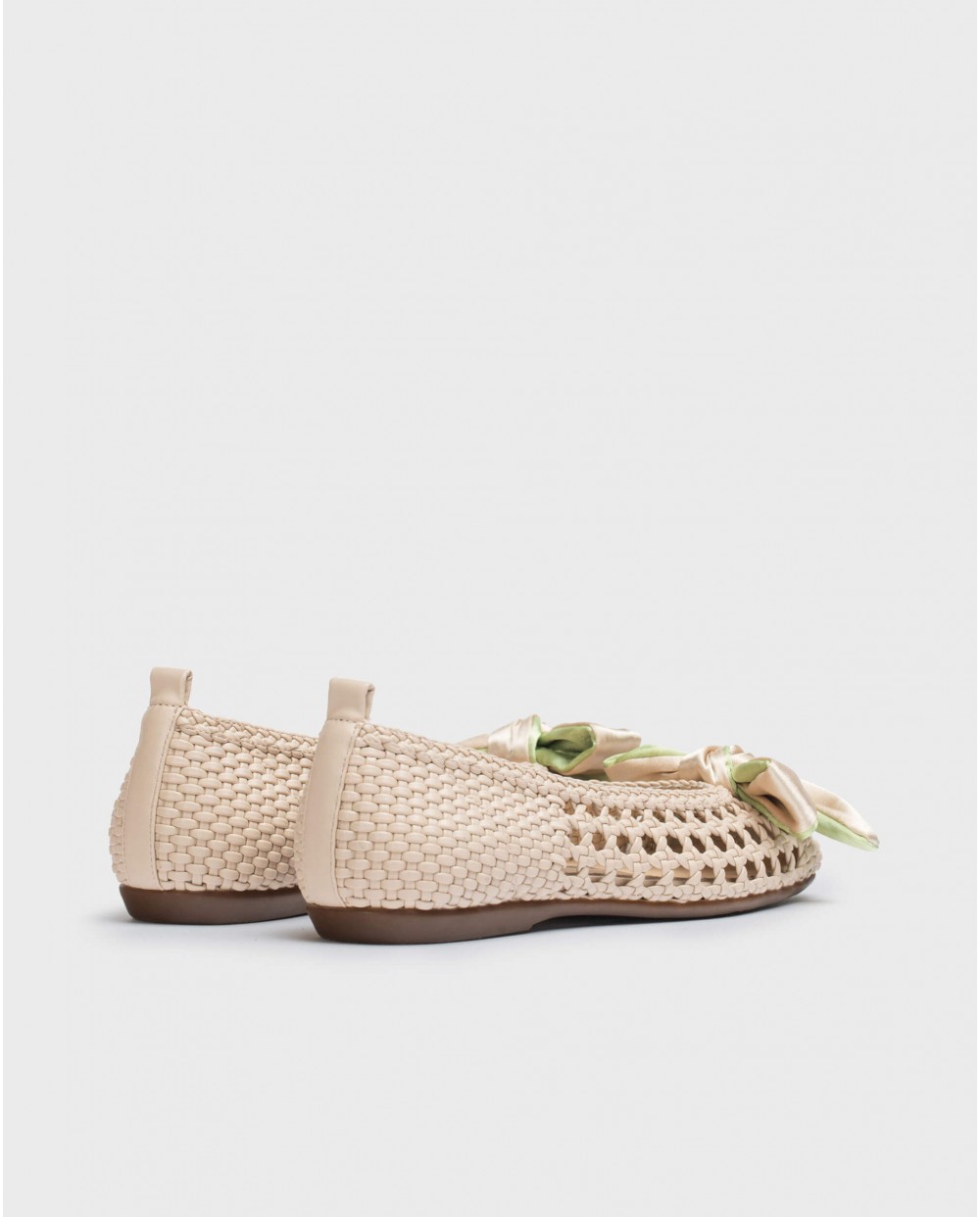 wonders Bailarina BOW Beige Grandes descuentos