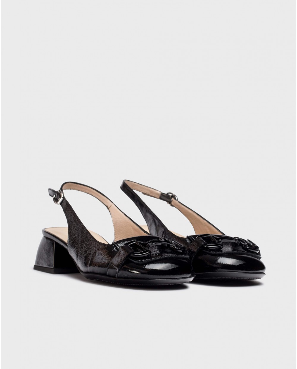 wonders Zapatos CHARO Negros Envío internacional gratuito