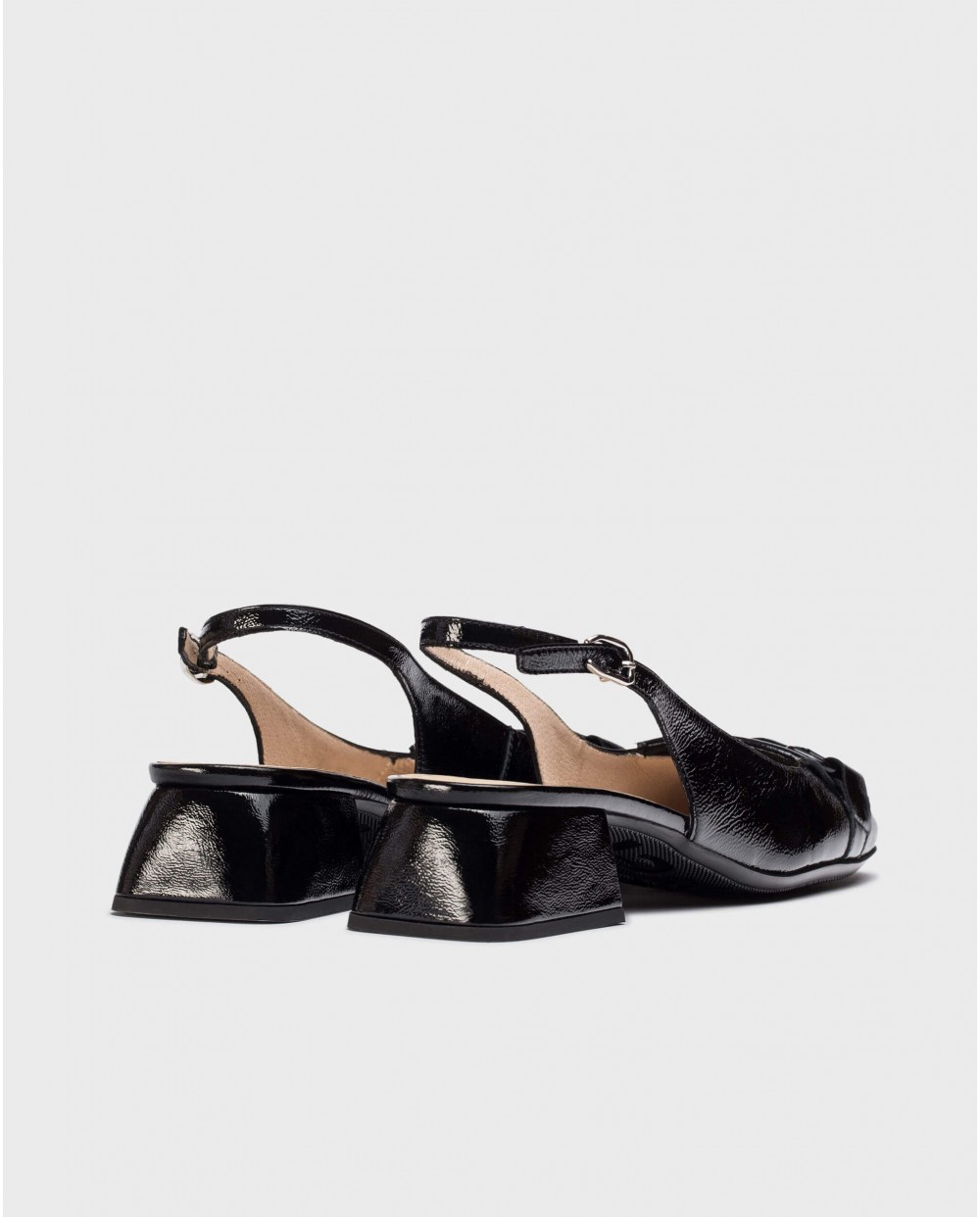 wonders Zapatos CHARO Negros Envío internacional gratuito