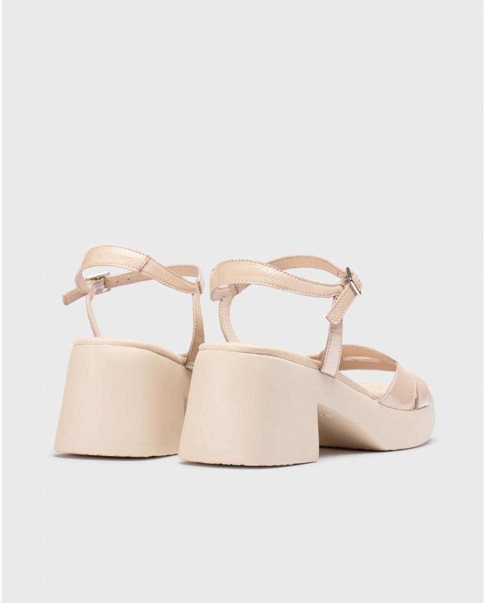 wonders Sandalias LIBERTAD Coral Descuentos del mes