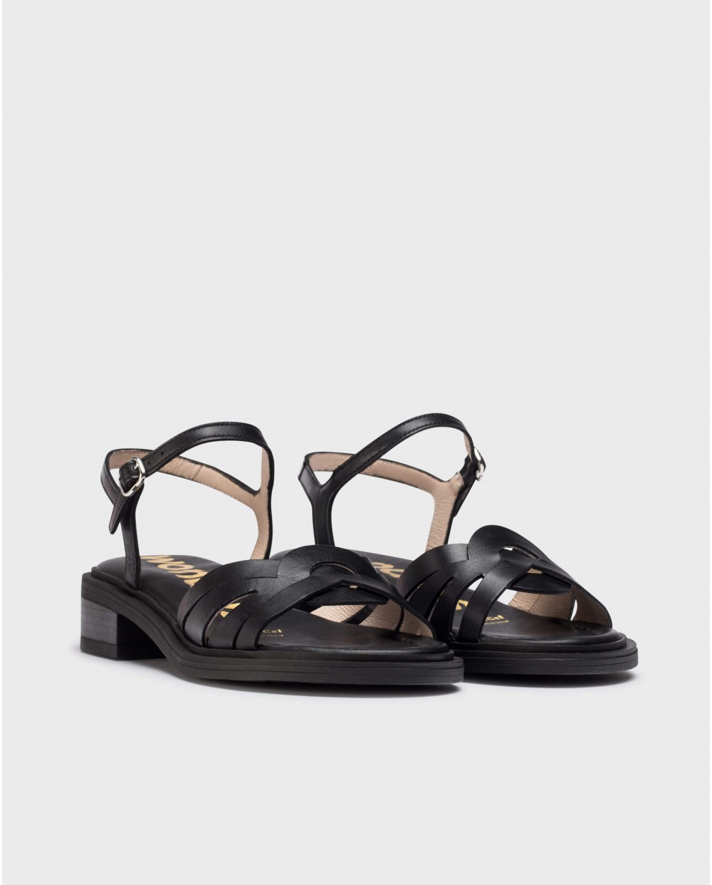 wonders Sandalias GIOVANNA Negras Última moda