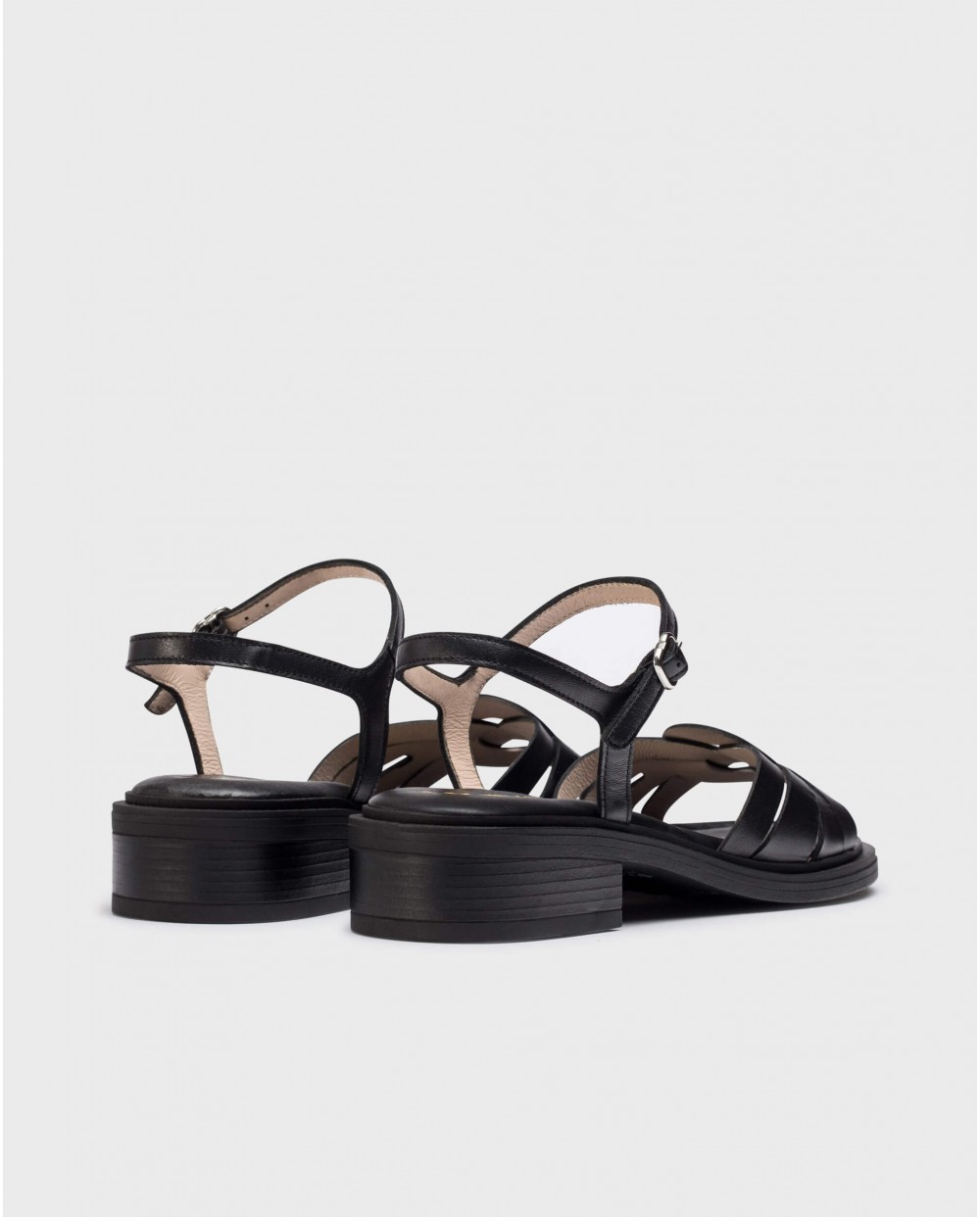 wonders Sandalias GIOVANNA Negras Última moda