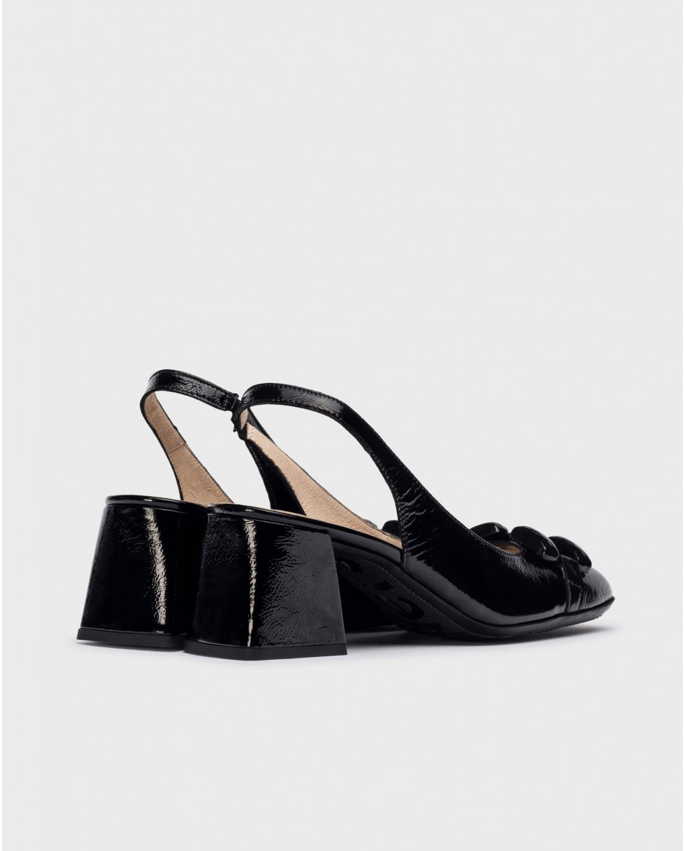 wonders Sandalias tacón KARLA Negro 2025
