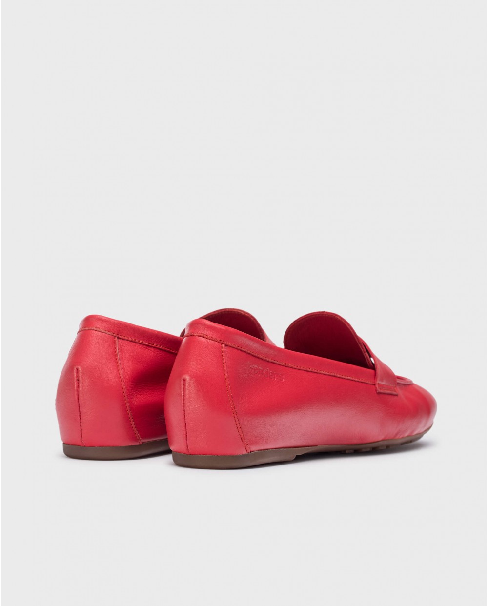 wonders Mocasines ANITA Rojos Venta caliente