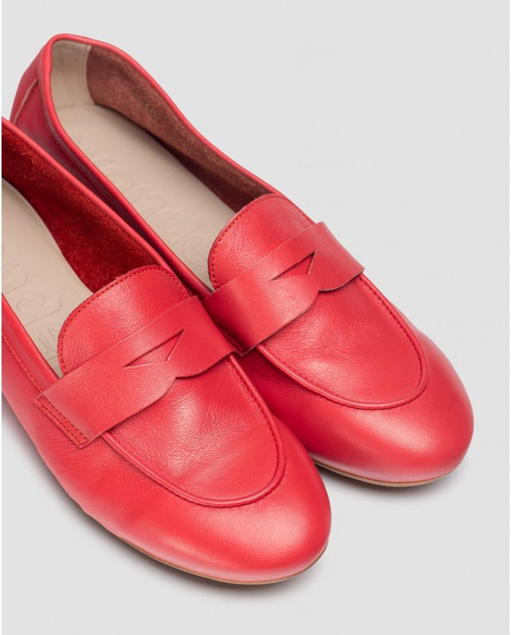 wonders Mocasines ANITA Rojos Venta caliente