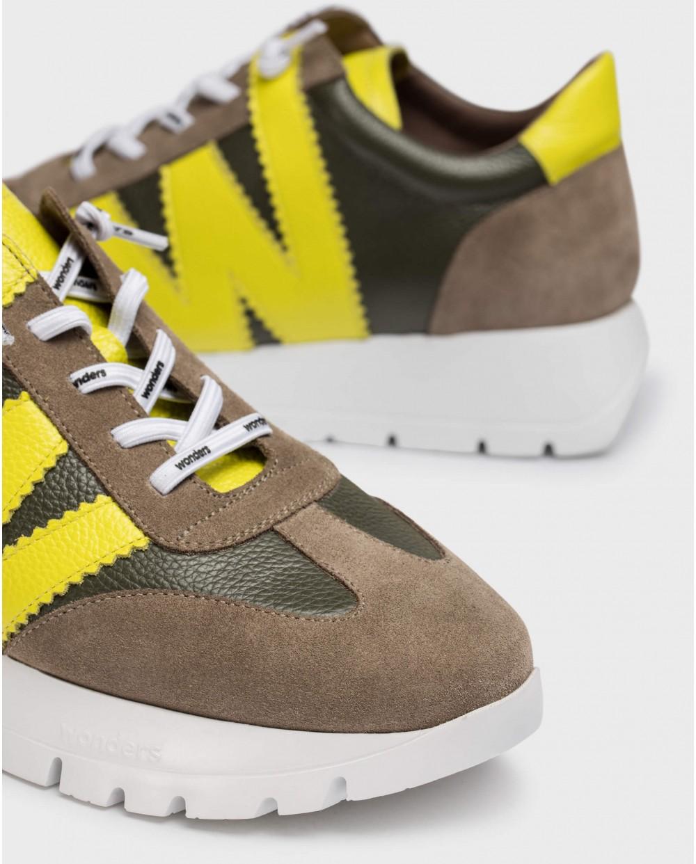 wonders Deportivas RACER Verdes Gran oferta