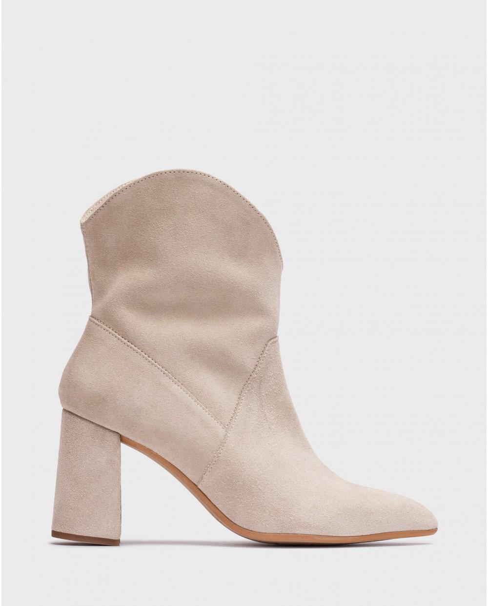 wonders Botín NEREIDA Beige Rebajas de fábrica