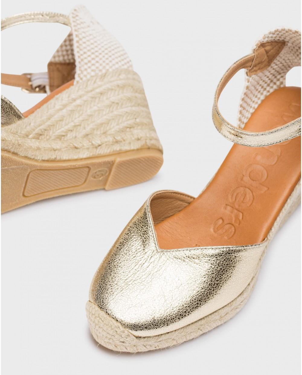 wonders Alpargatas ENA Oro Tienda