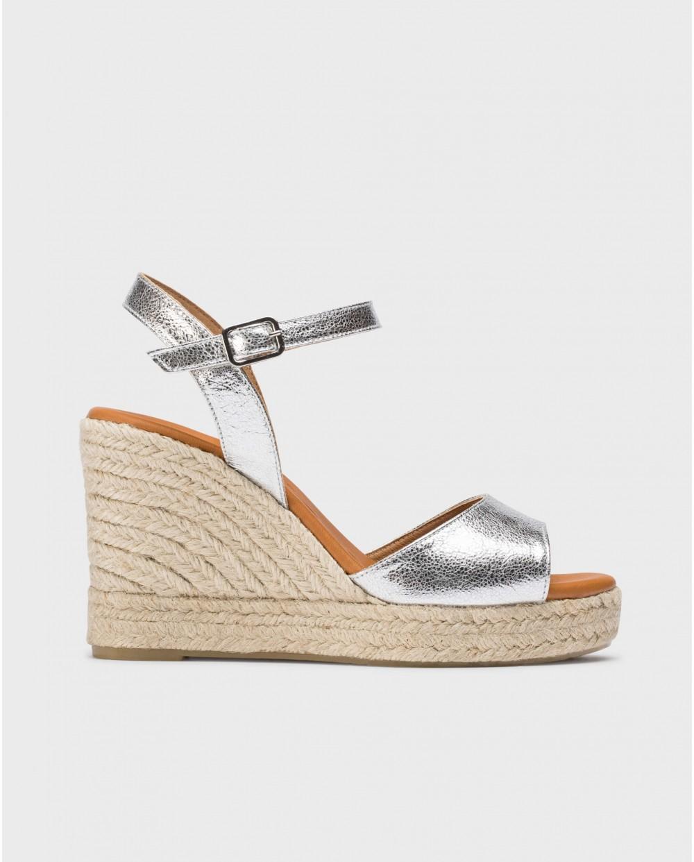 wonders Alpargatas MAIKO Plata Rebajas top