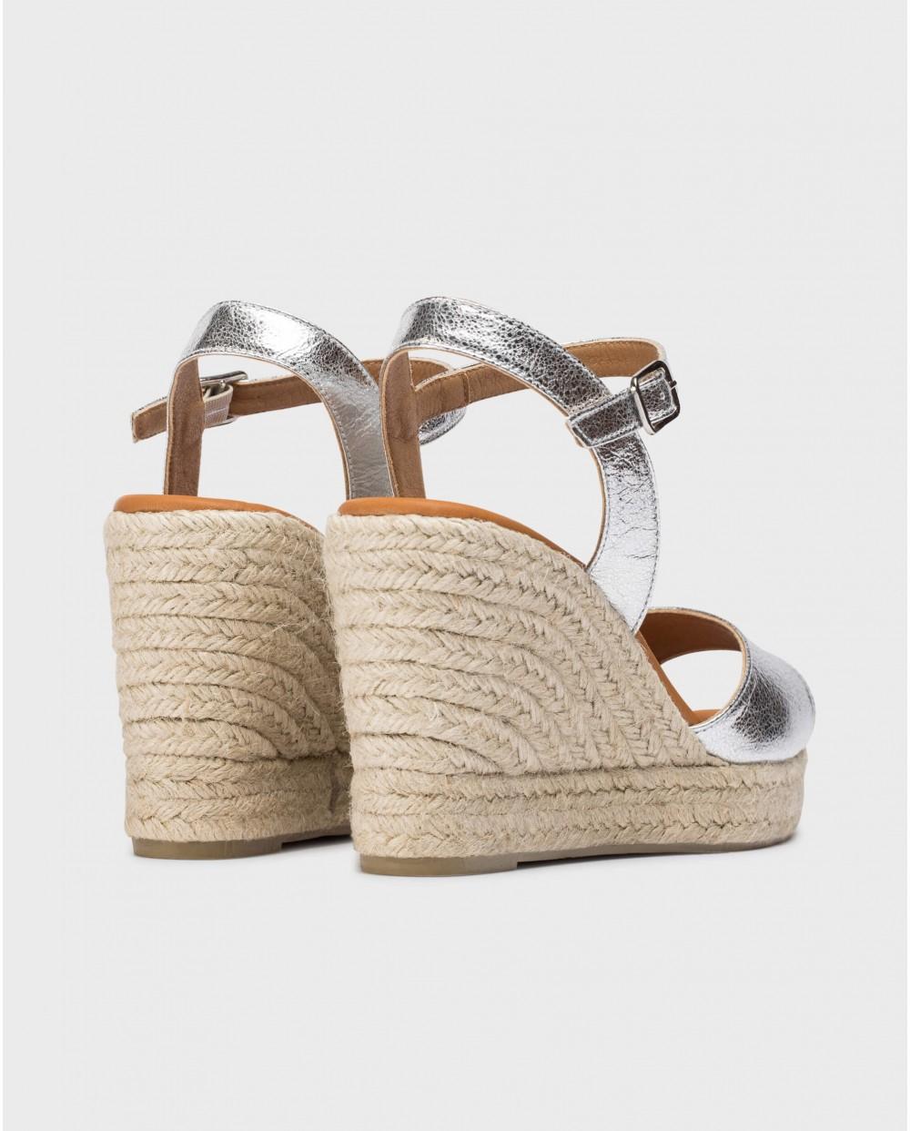 wonders Alpargatas MAIKO Plata Rebajas top