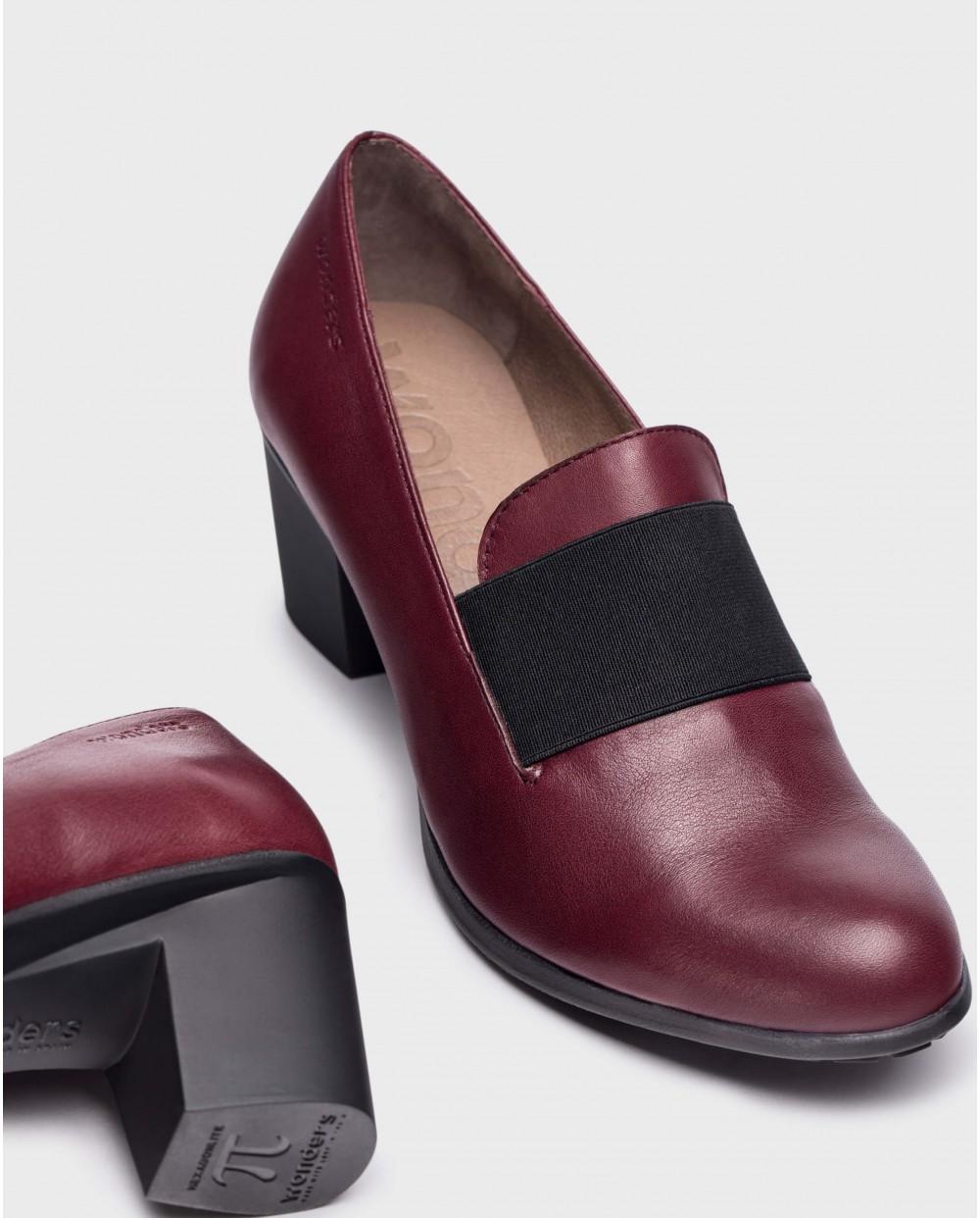 wonders Zapato elástico Burdeos Promoción por tiempo limitado