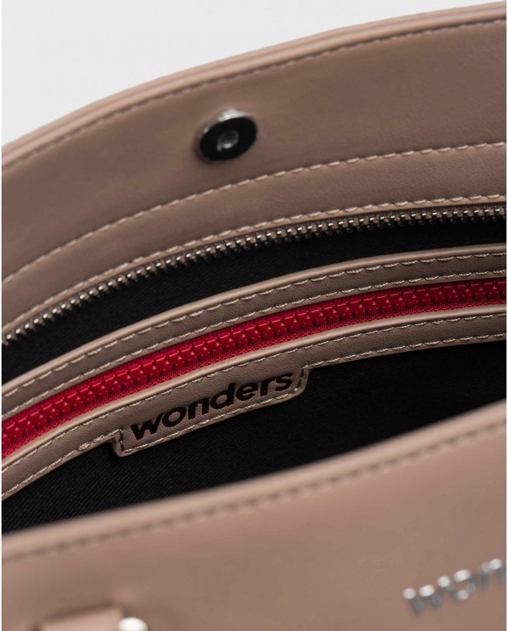 wonders Bolso ZURI Taupe Ahorra y exporta