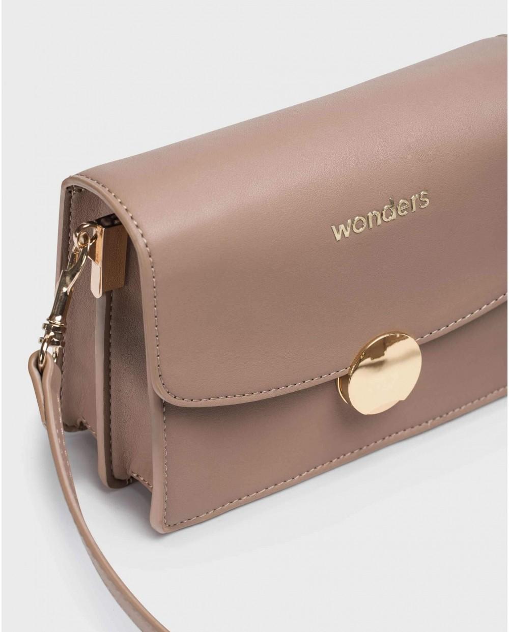 wonders Bolso DANA Taupe Descuentos del mes