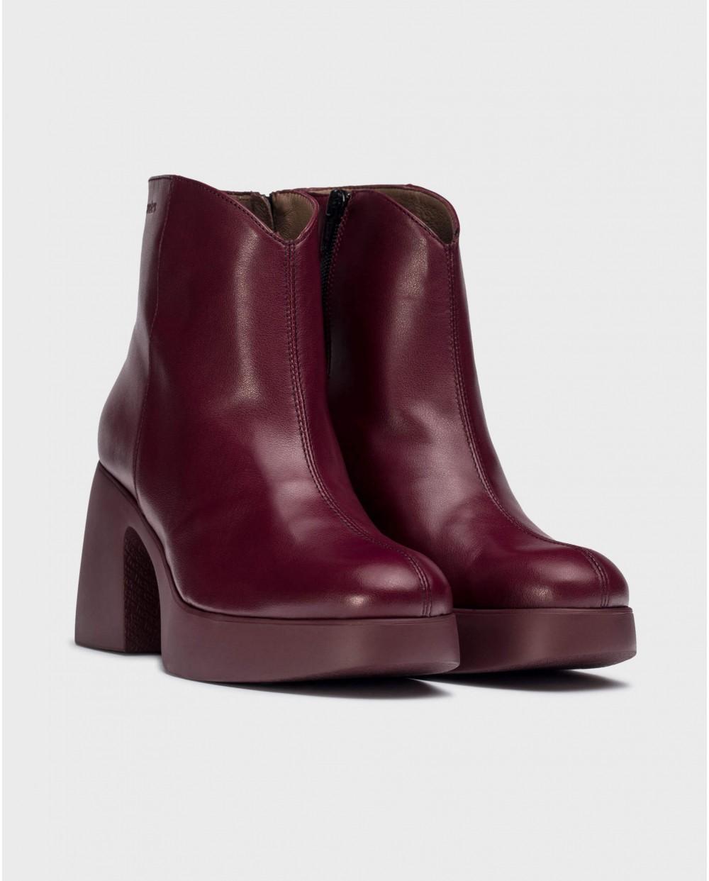wonders Botines PAROS Burdeos Descuento por venta flash