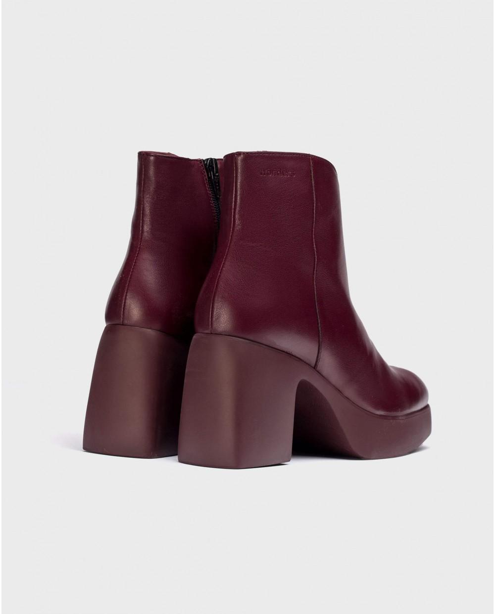 wonders Botines PAROS Burdeos Descuento por venta flash