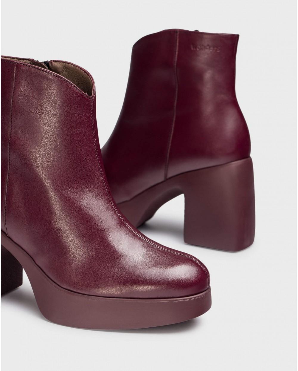 wonders Botines PAROS Burdeos Descuento por venta flash