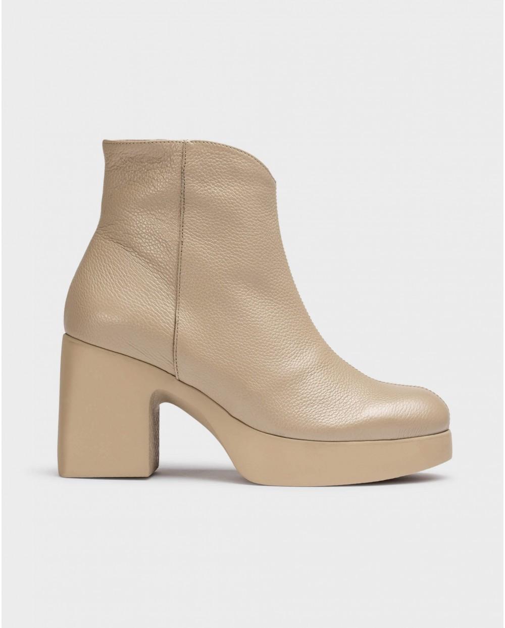 wonders Botines PAROS Marrones